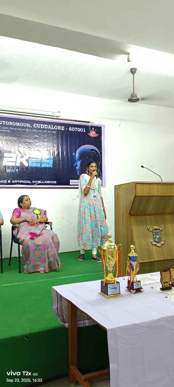 National Level Technical Fest-Our Student Achieved First Prize for Quiz Program
